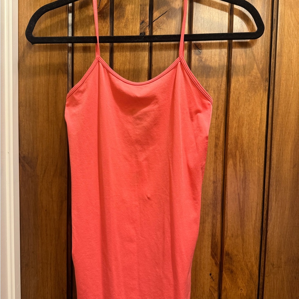 Elegant Coral Camisole Top